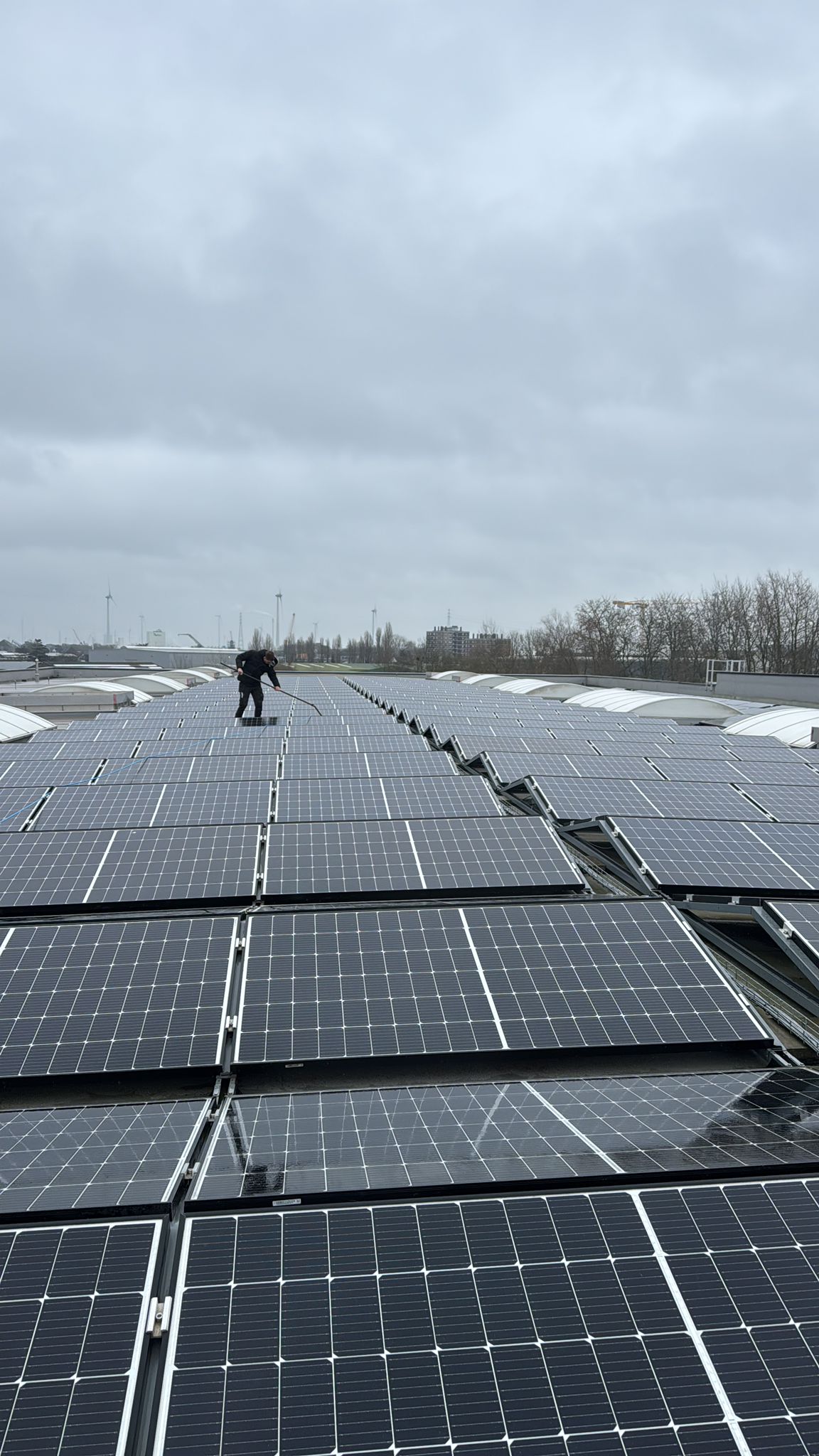 Zonnepanelen reinigen in Gent en Oost-Vlaanderen